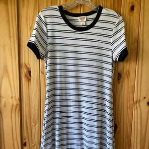 Striped T-Shirt Dress
